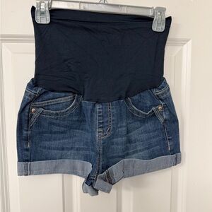 Maternity Denim Shorts